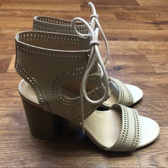 Gladiator Boho Chunk Heel Sandals by Apt. 9 - Picture 13 of 15
